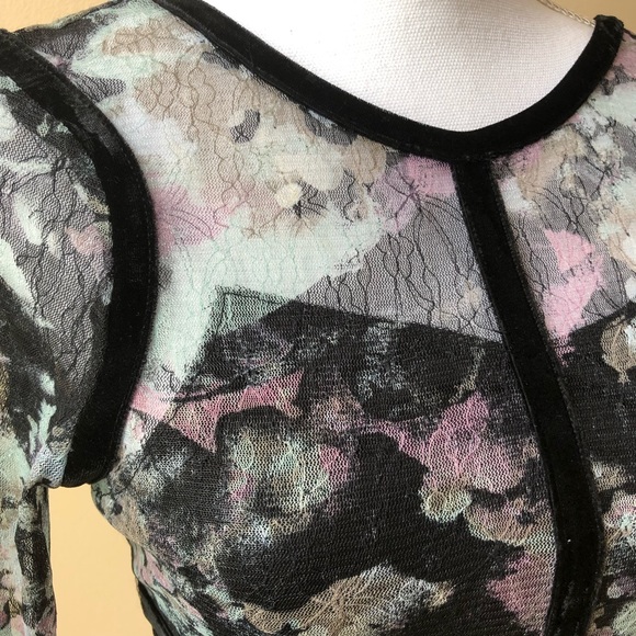 Fire Los Angeles floral sheer dress - Picture 6 of 8